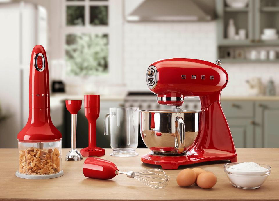 Le petit-électroménager SMEG rouge