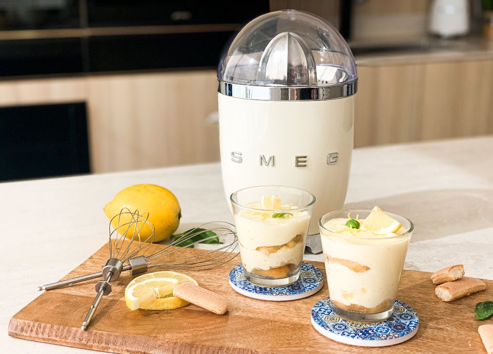 Le tiramisu au limoncello de SMEG