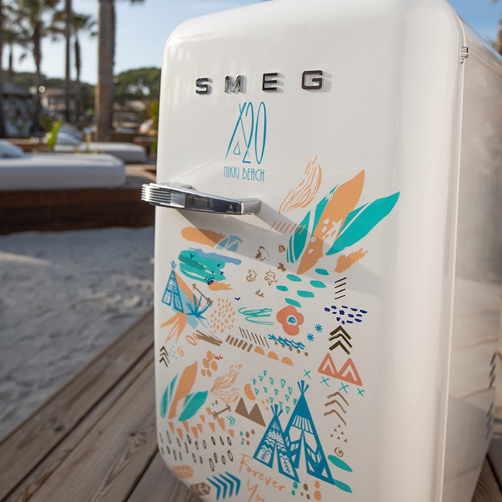 nikki beach smeg collaboration