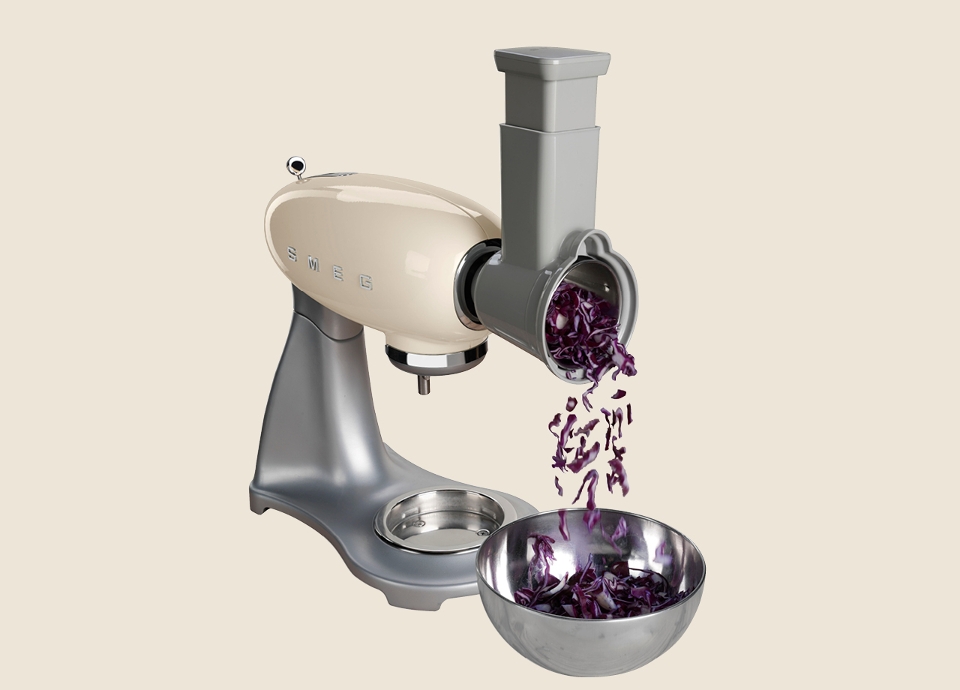 Smeg - Laminoir Machine à Pâtes Fraîches pour Robot Patissier SMPR01 - Les  Secrets du Chef