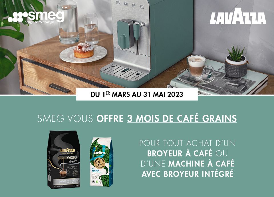 PROMOTION - 3 mois de café Lavazza offert