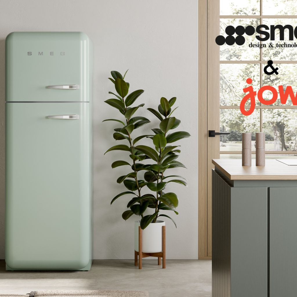 Jusqu'à 150€ de remise sur vos courses alimentaires via l'application Jow pour tout achat d'un réfrigérateur SMEG "Années 50"* !| Smeg France