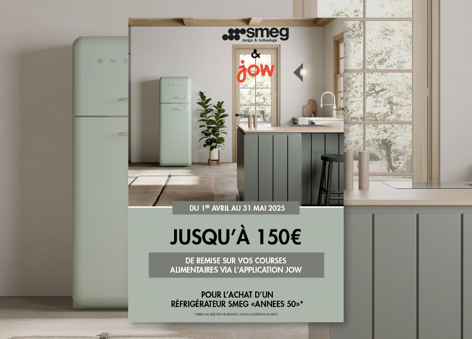 PROMOTION - JUSQU'À 150€ DE REMISE SUR VOS COURSES AVEC JOW !