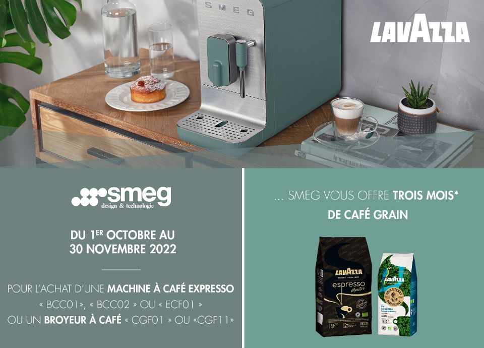 PROMOTION - 3 mois de café Lavazza offert