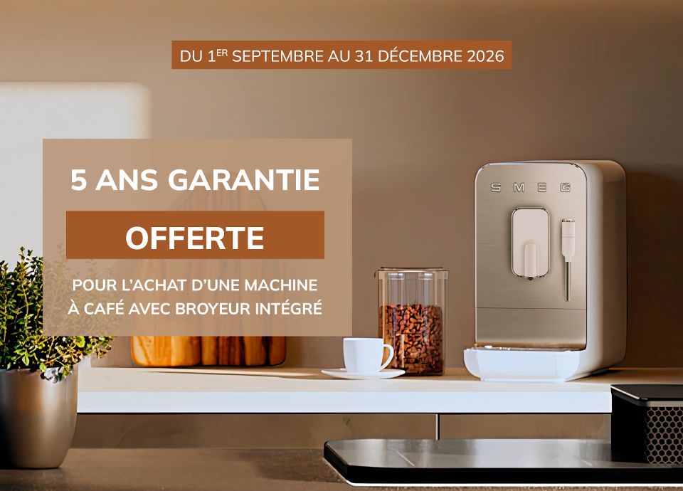 PROMOTION - 5 ANS DE GARANTIE OFFERT