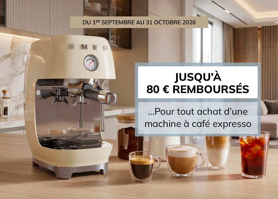 PROMOTION - JUSQU'À 80€ REMBOURSÉS