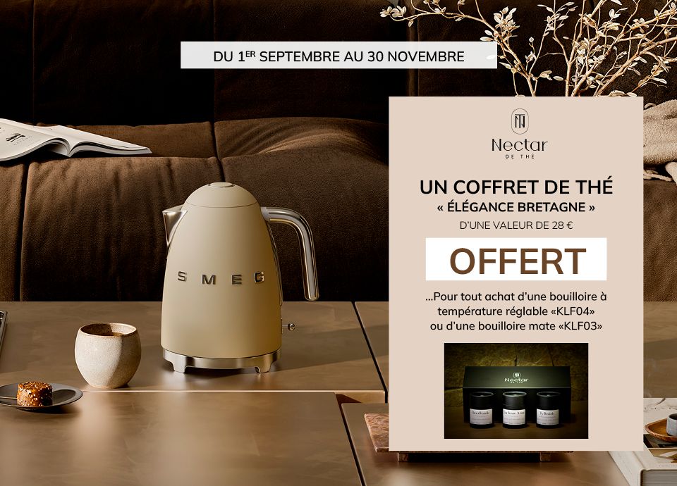 PROMOTION - UN COFFRET DE THÉ