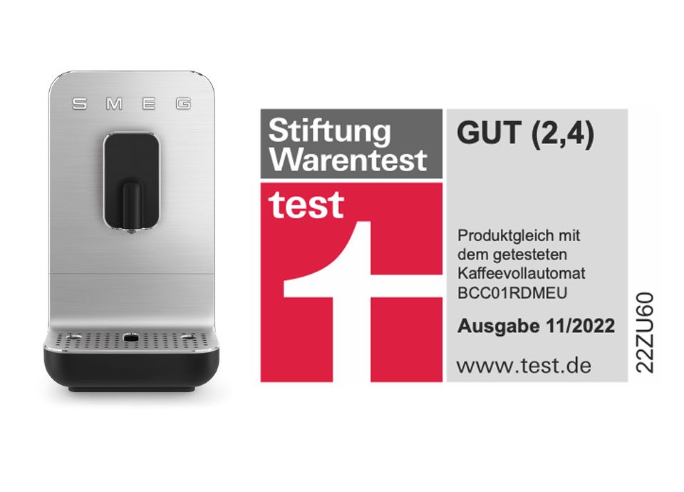 Stiftung Warentest bewertet SMEG mit GUT