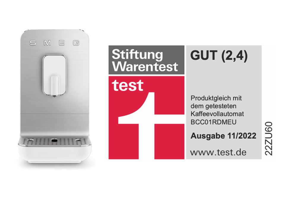 Stiftung Warentest bewertet SMEG mit GUT