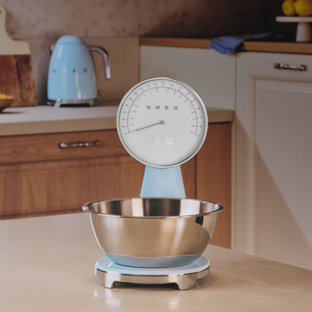 Retro-Küchenwaage von Smeg