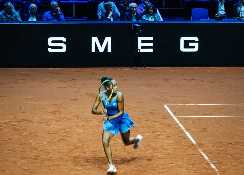SMEG im Umfeld des Porsche Tennis Grand Prix