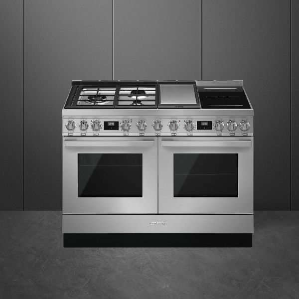 Cookers with mixed hob