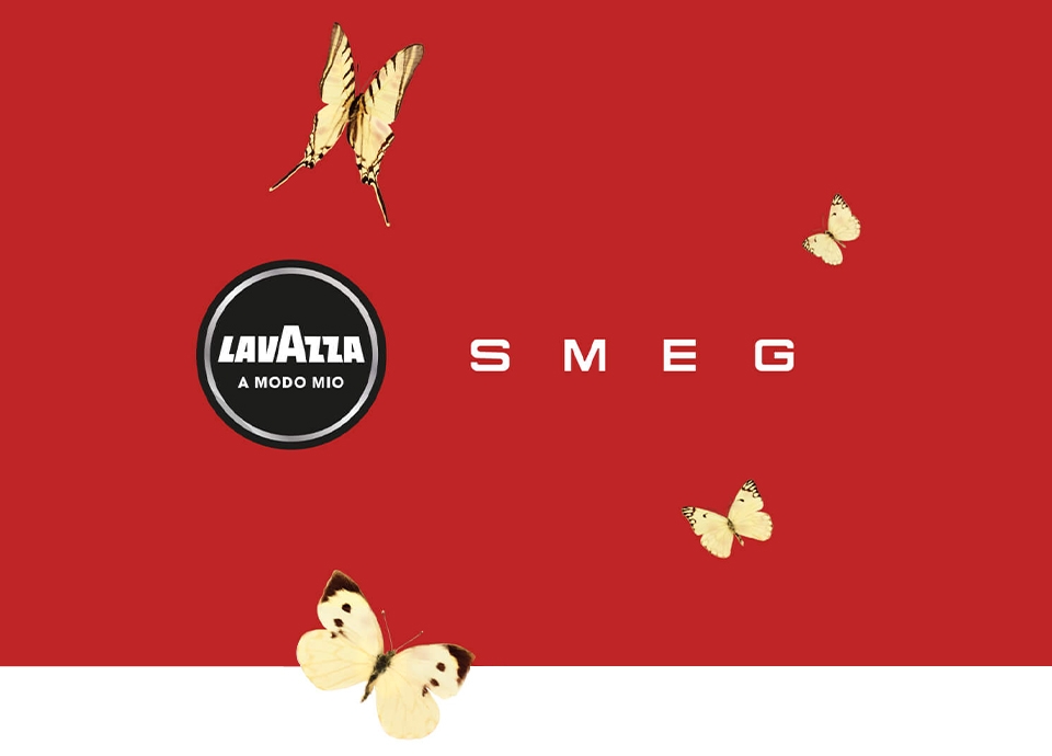 Lavazza e Smeg, una partnership per promuovere l'eccellenza italiana