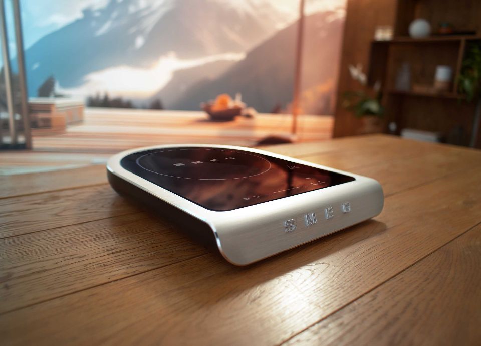 Piastra a induzione portatile Smeg