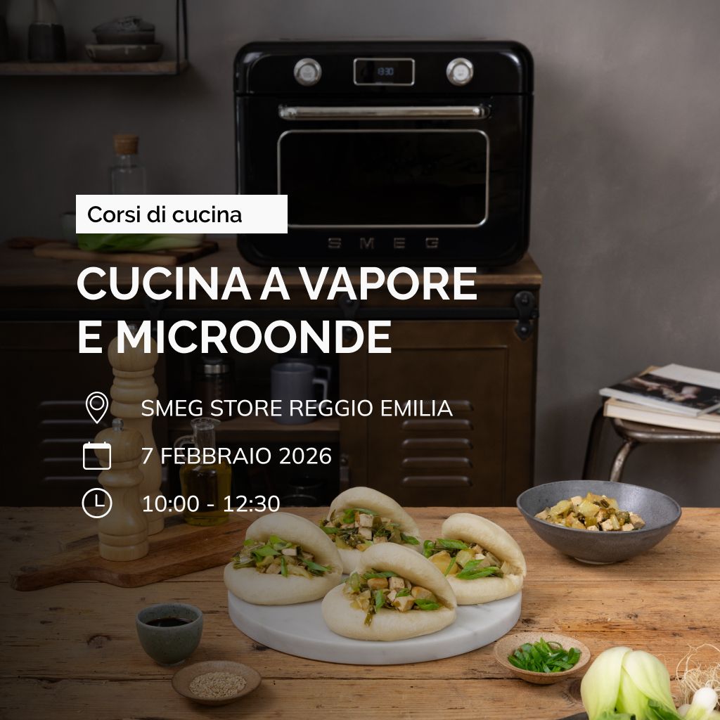 Corso di cucina "La cucina a vapore e microonde" - Reggio Emilia