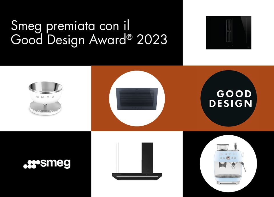 Smeg vince i Good design award 2023