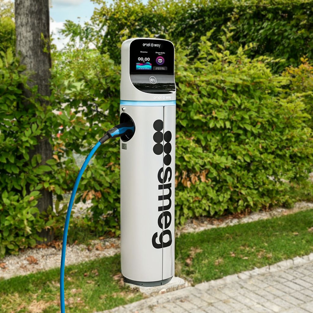 Smeg ed Enel | ricarica per auto elettriche