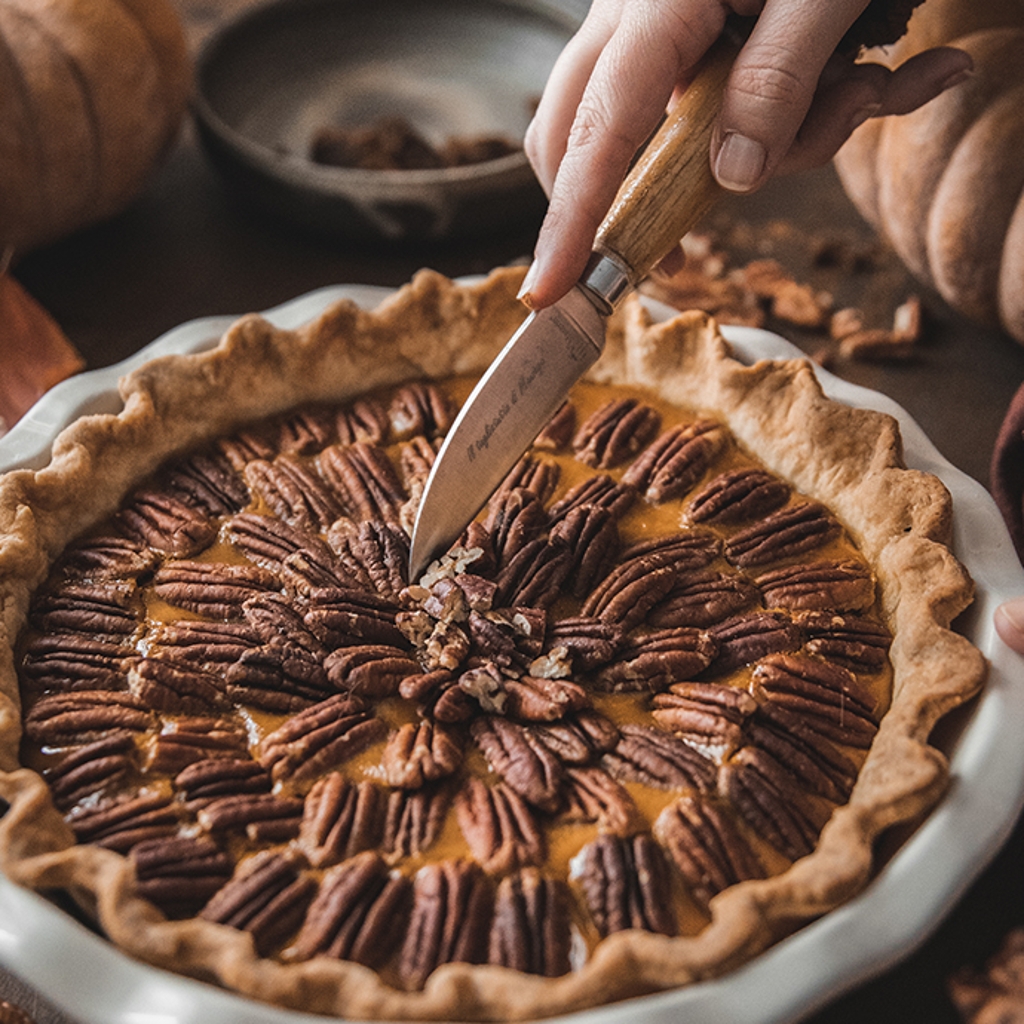 Tarte de Abóbora e Noz