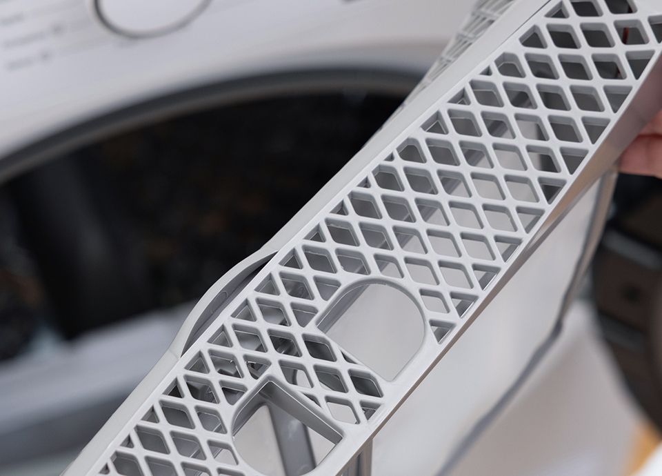 Asciugatrice con doppio filtro integrato