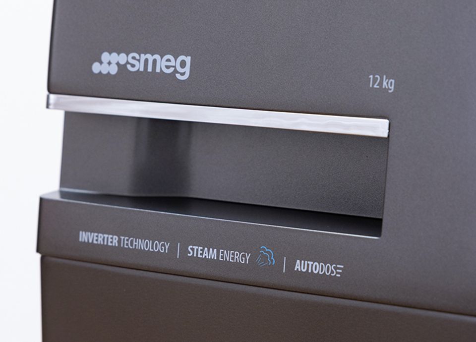 Lavabiancheria Stone grey con funzione vapore