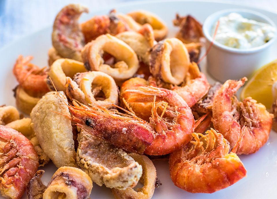 Mixed fried fish recipe Smeg World Cuisine