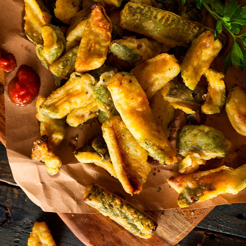 Battered vegetables recipe | Smeg