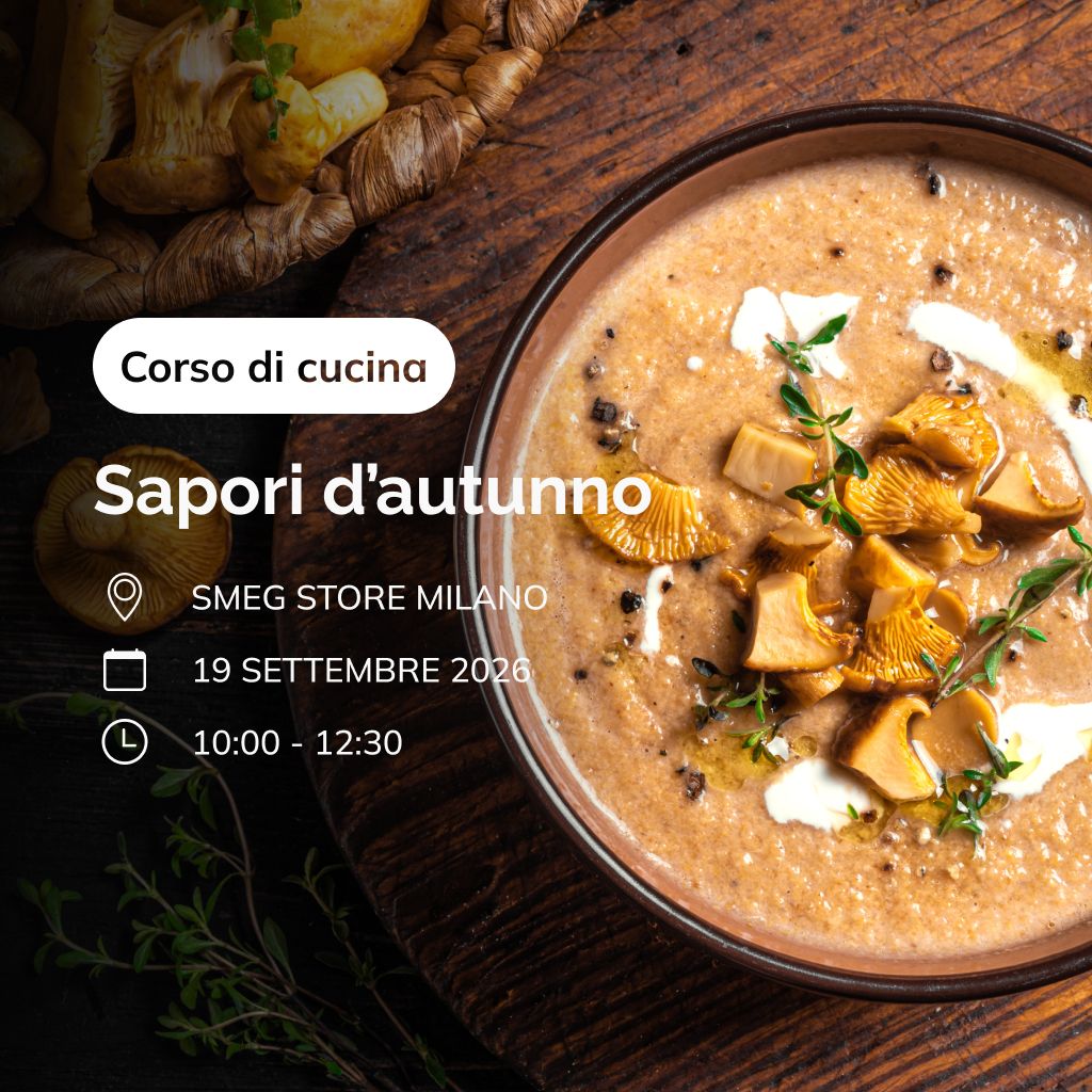 Corso di cucina Sapori d'autunno - Store Milano