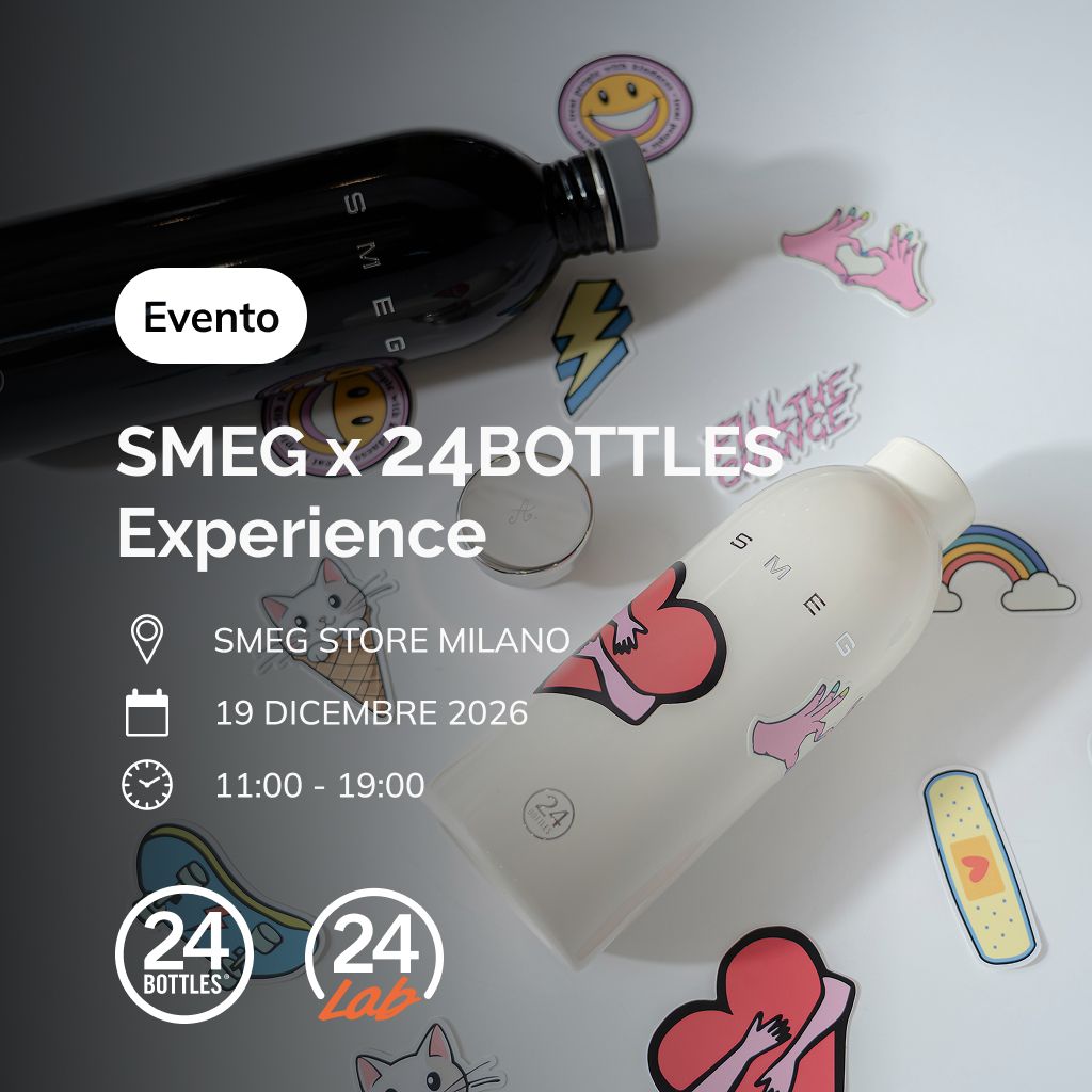 Smeg x 24Bottles: the shape of italian design - Milano