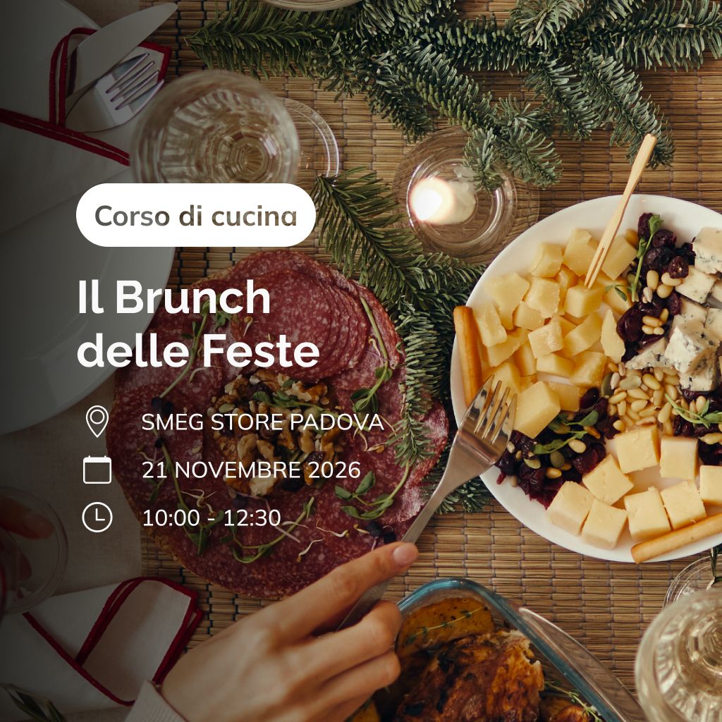 Corso di cucina "Aspettando il Natale: il brunch delle feste" - Padova