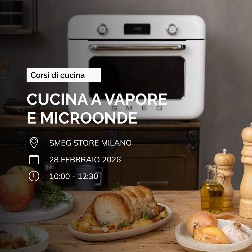 Corso di cucina "La cucina a vapore e microonde" - Milano