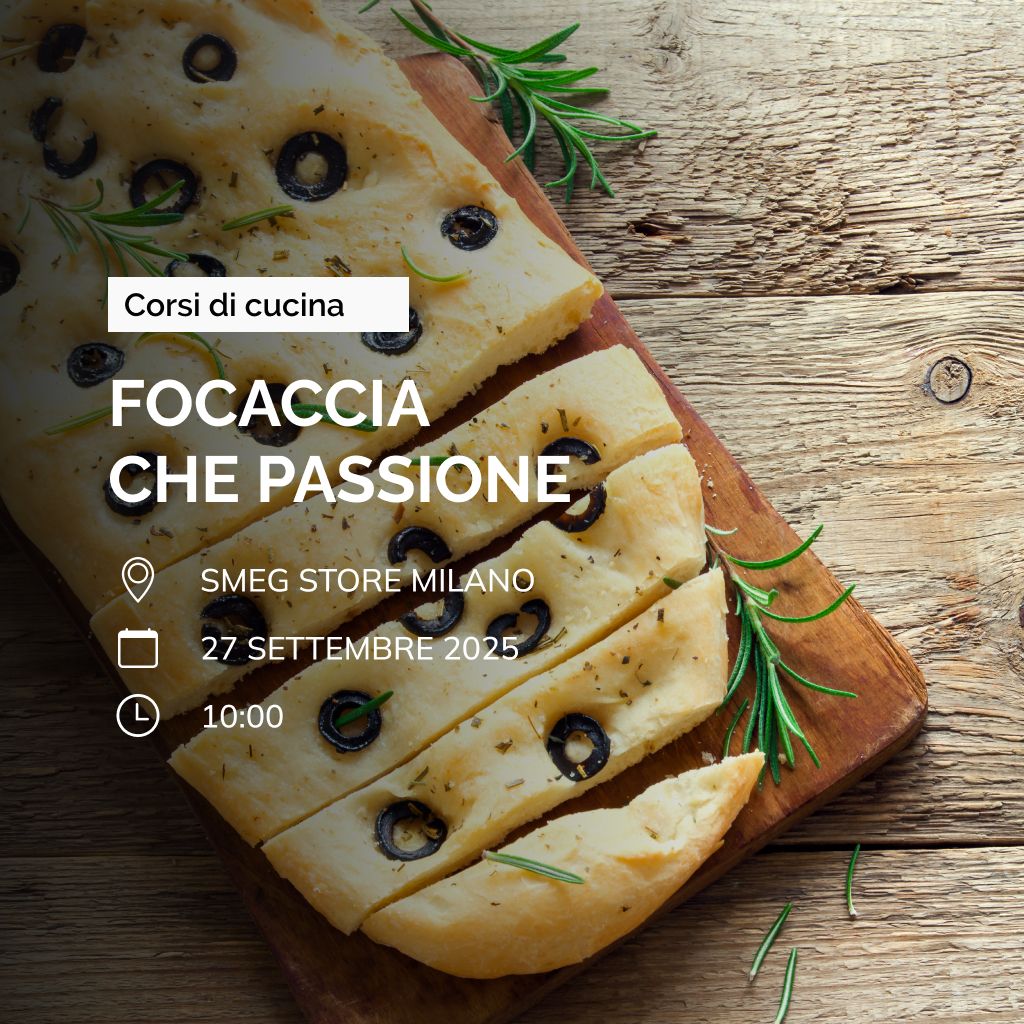 Corso di cucina "Focaccia che passione" - Milano