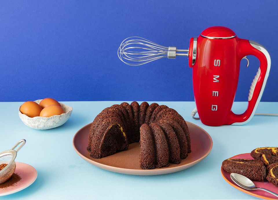 Receita de bolo bundt de queijo creme | Smeg