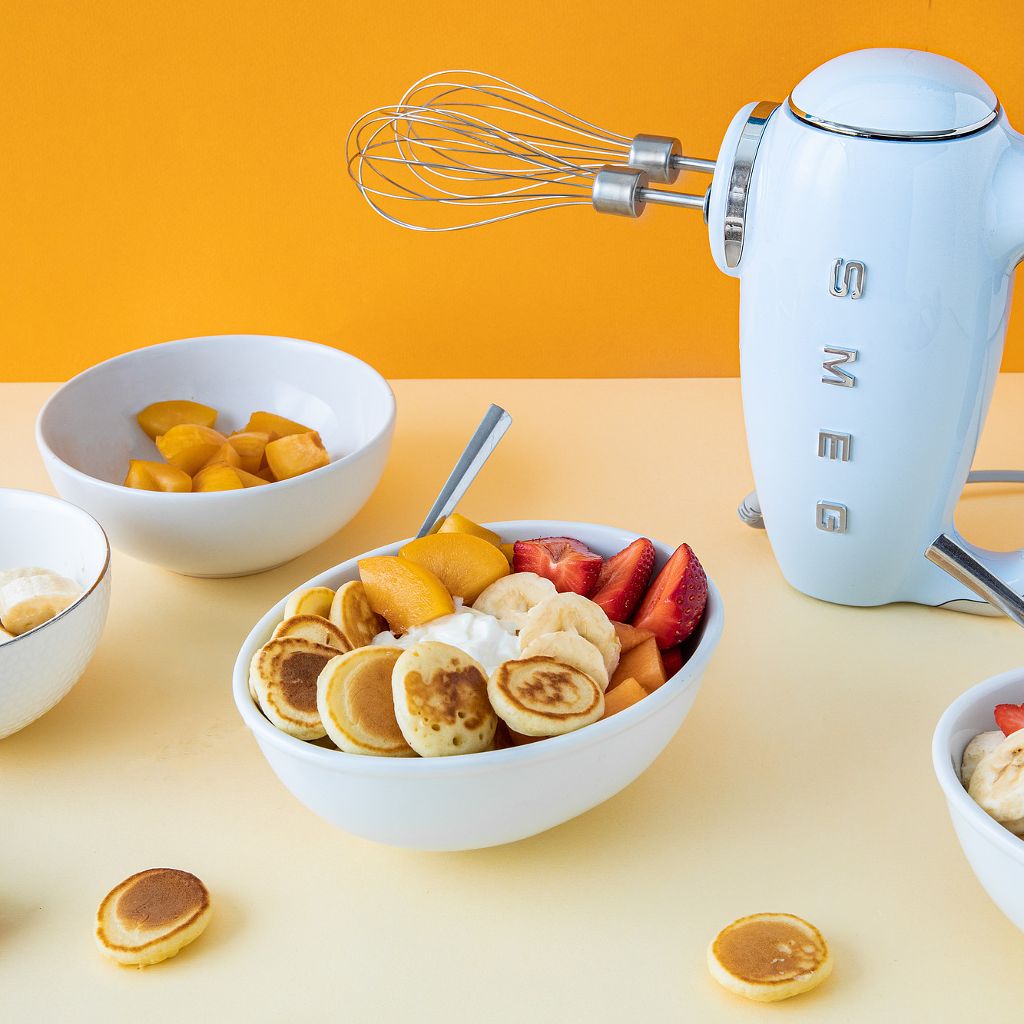 Recette de bowl de mini pancakes aux fruits frais | Smeg