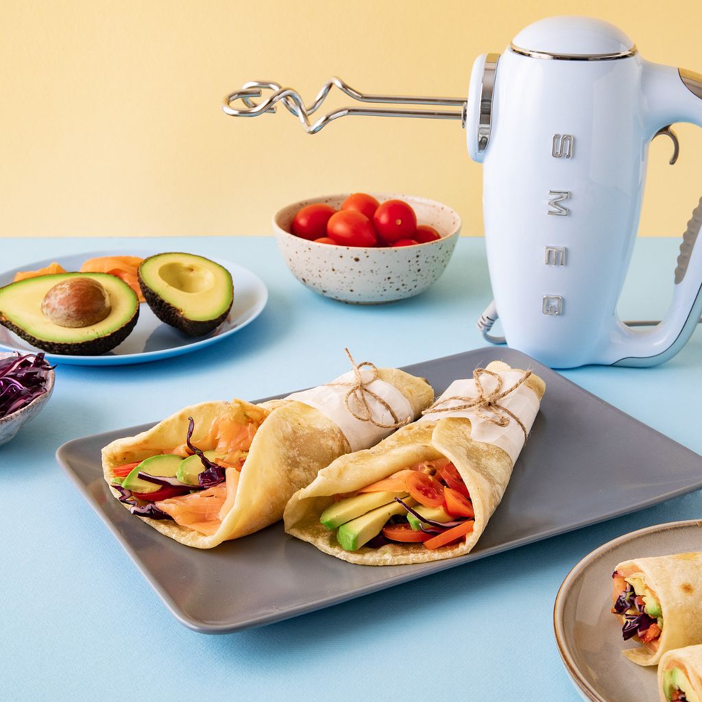 Receita de Wraps de abacate | Smeg