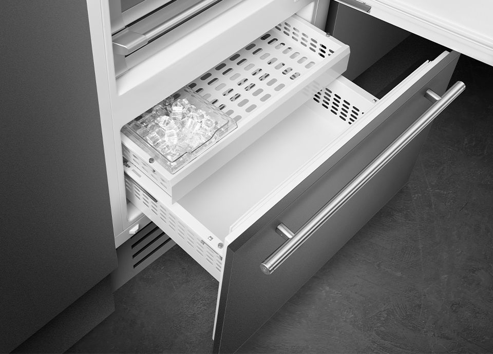 Hielo gourmet listo en cualquier momento