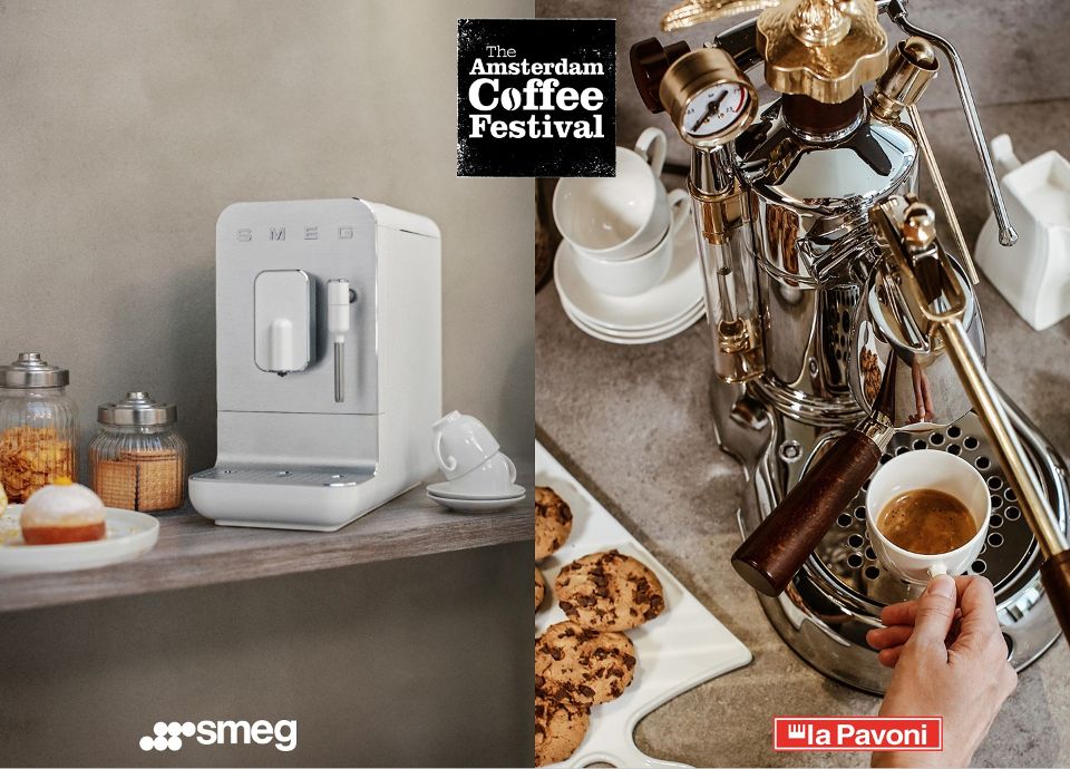 SMEG neemt deel aan Amsterdam Coffee Festival 2023