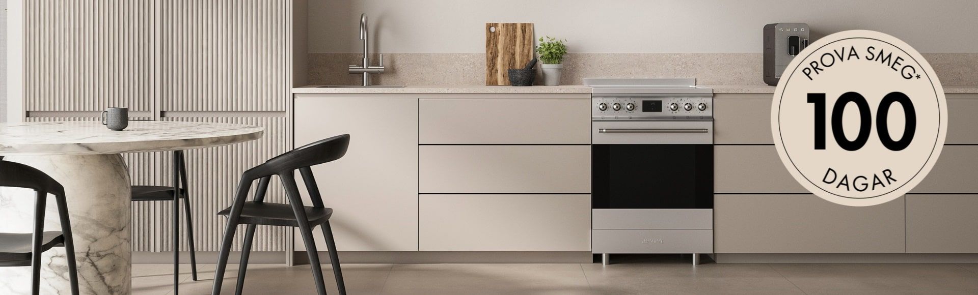 Prøv Smeg i 100 dager
