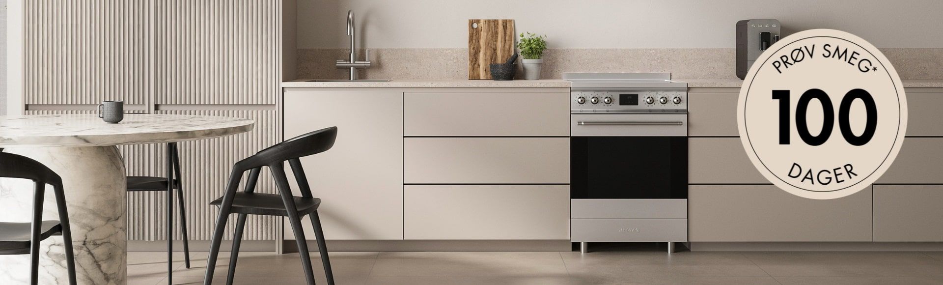 Prøv Smeg i 100 dager