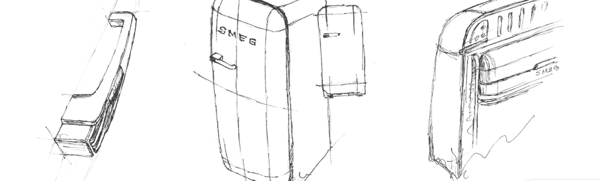 Smeg retro FAB kylskåp