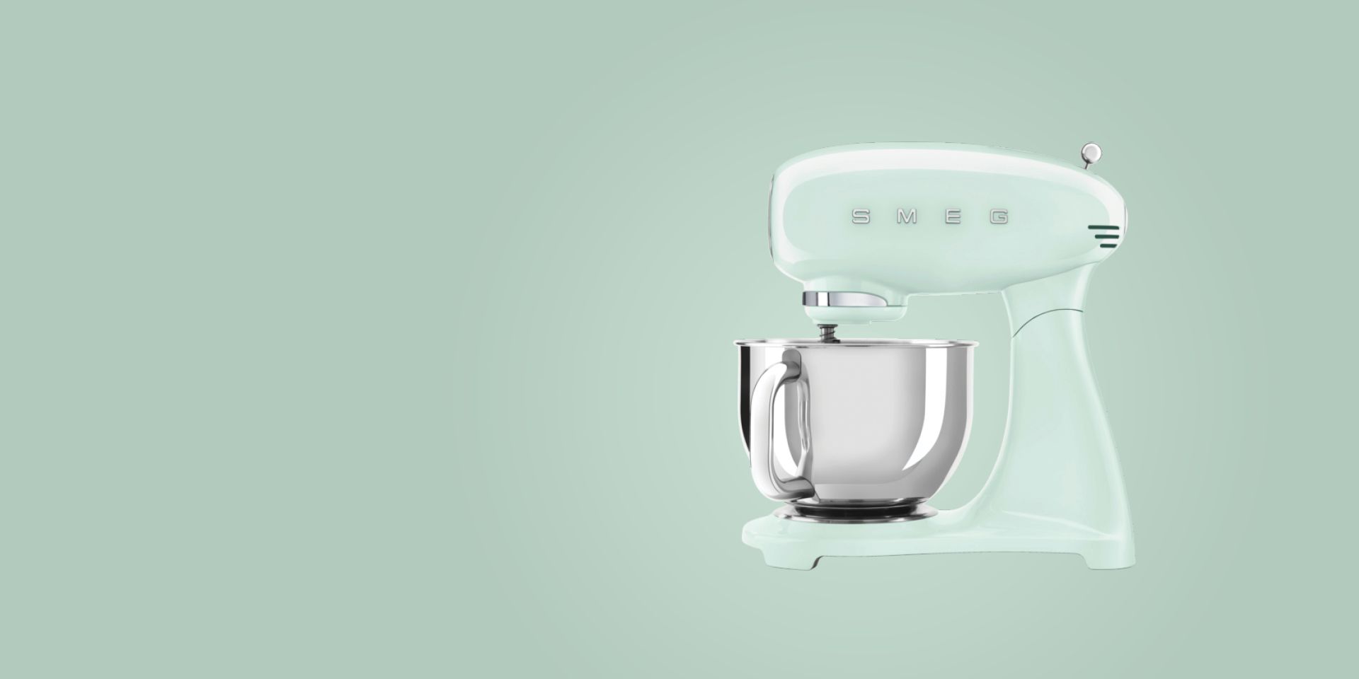 Smeg | Pastelgrøn køkkenmaskine