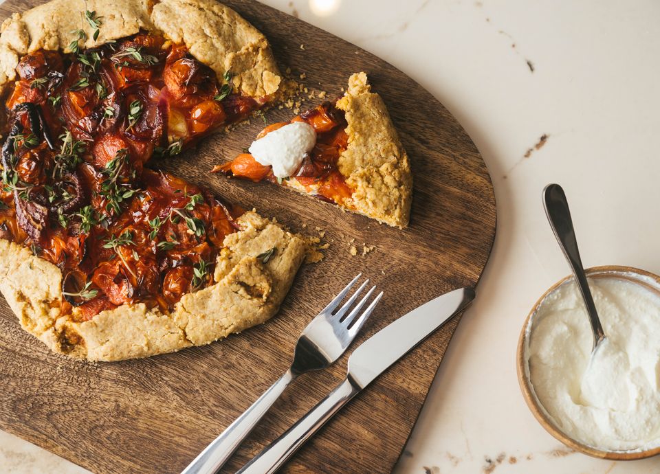 Smeg | Tomatgalette med sitronricotta