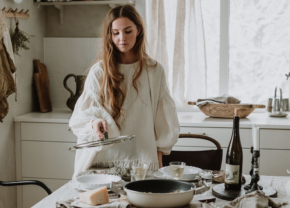 Se Caroline Borgs indretningstips og fantastiske opskrift på gnocchi