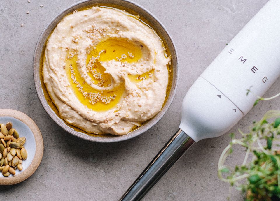 Cremet hummus