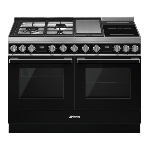 Smeg cookers with mixed hob