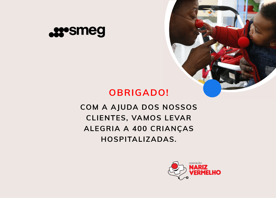 Smeg com a Operação Nariz Vermelho