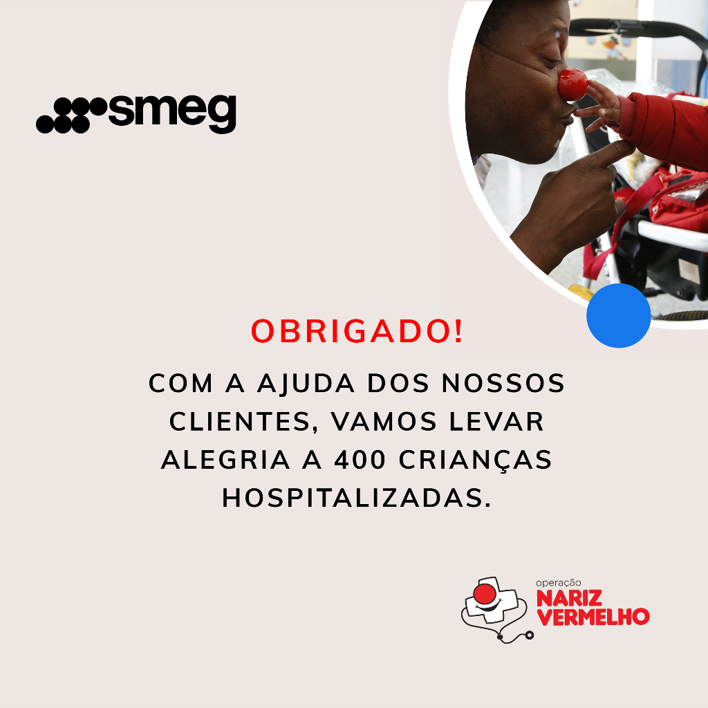 Smeg com a Operação Nariz Vermelho