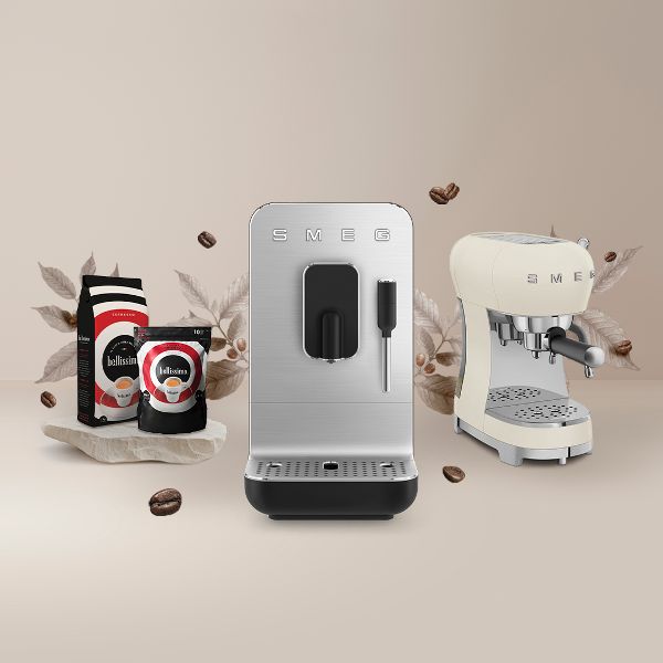 Onde o saber encontra o design, máquina de café Smeg
