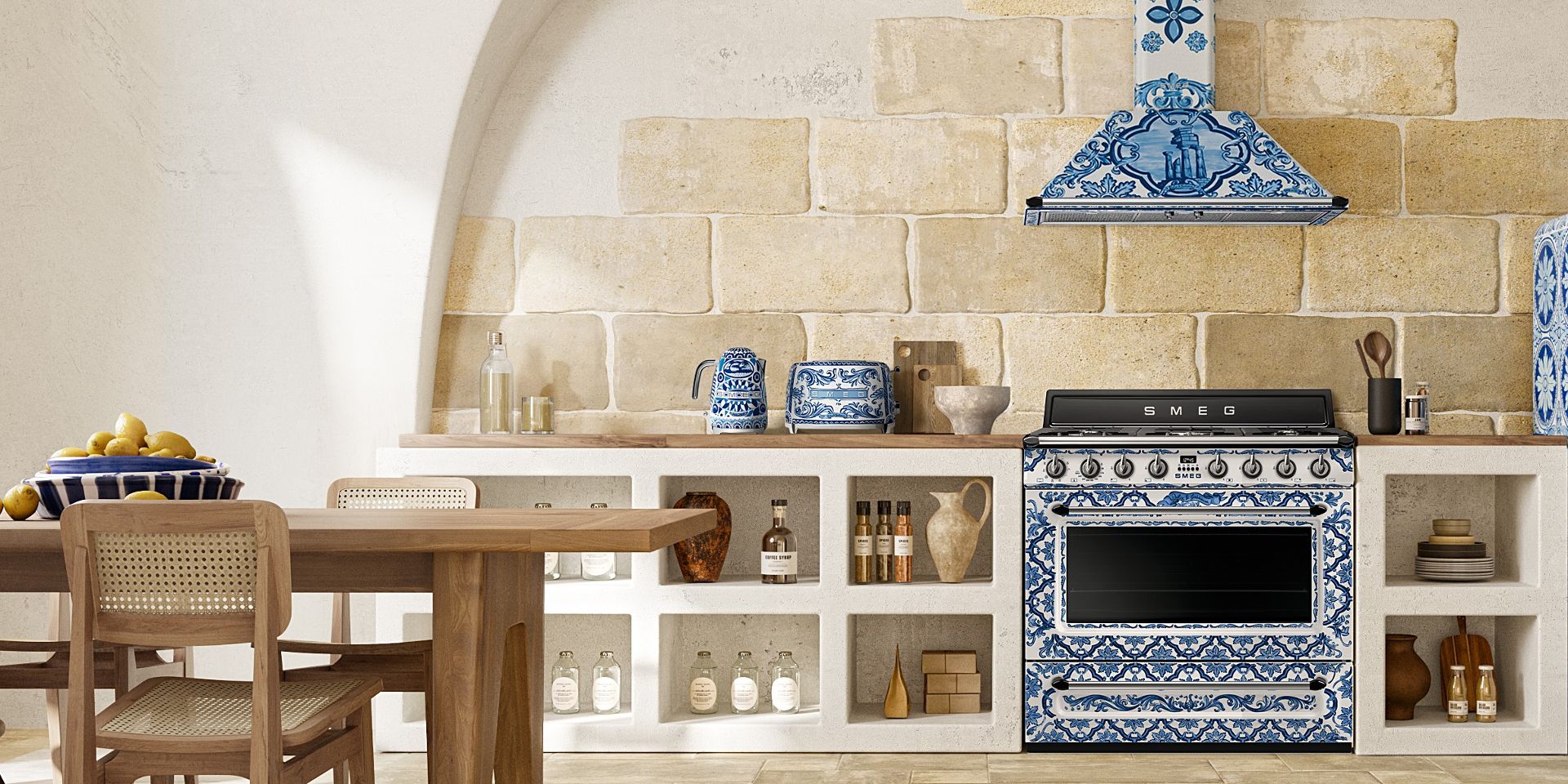 Domácí spořebiče Smeg a Dolce & Gabbana
