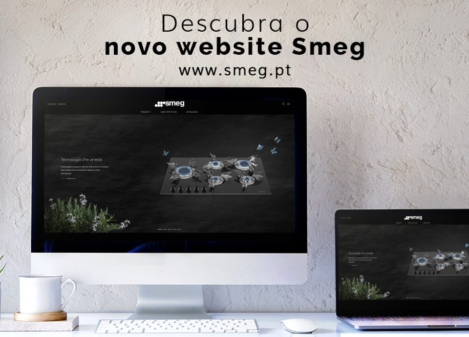 A Smeg Portugal apresenta o seu novo website