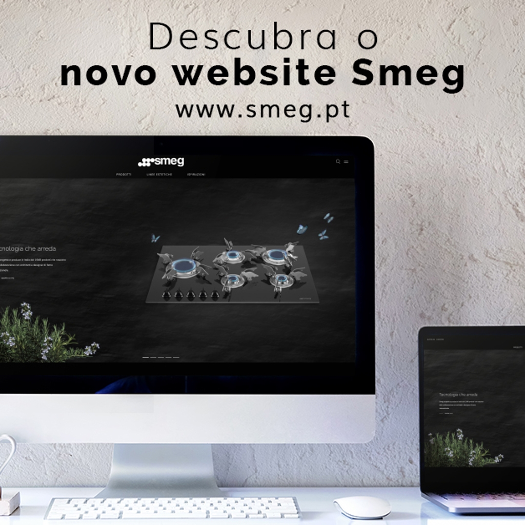 A Smeg Portugal apresenta o seu novo website